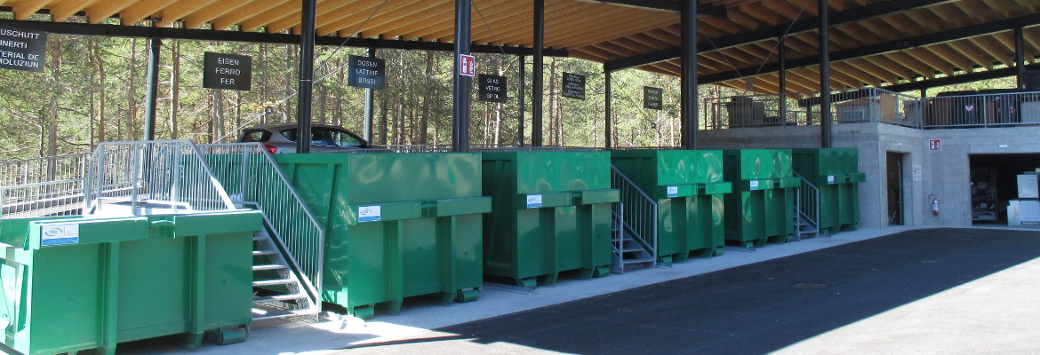 Centri di riciclaggio e centri di raccolta comprensoriali