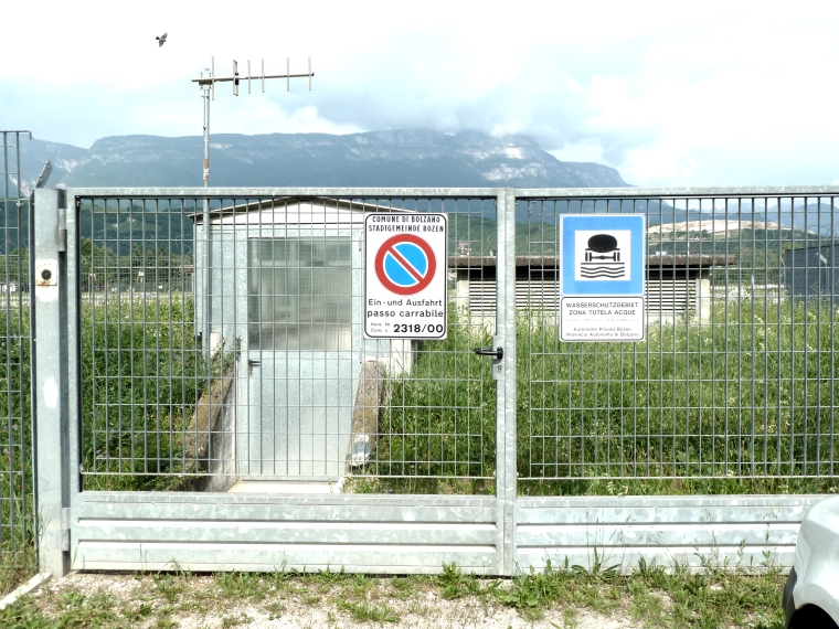 Bolzano entrata pozzo  (Foto Agenzia provinciale per l'ambiente, A.Veneri, 2014)