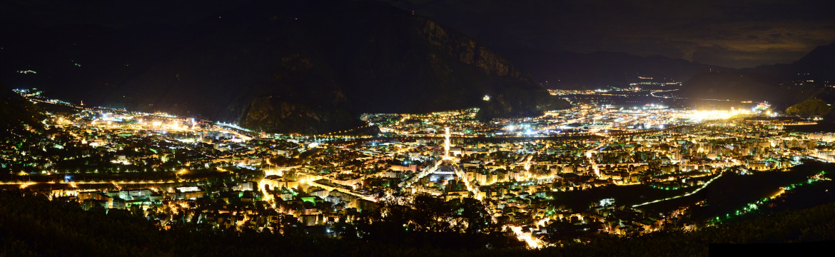 Illuminazione esterna pubblica e inquinamento luminoso in Alto Adige