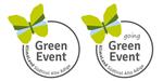 Logo GreenEvent e going GreenEvent (Fonte: Agenzia provinciale per l’ambiente e la tutela del clima)